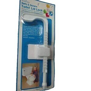 Safe & Secure Bathroom Toilet Lid Lock No. 1405J